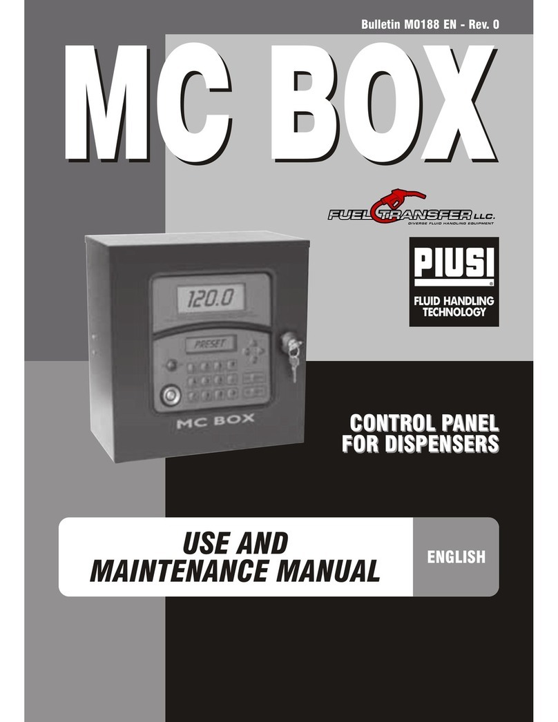 Piusi F1398000B User manual