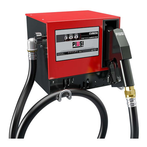 Piusi Cube 56/33 Installation, use and maintenance guide