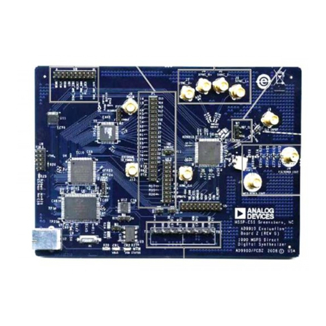 Analog Devices AD9910 User manual Analog Devices AD9910 User manual