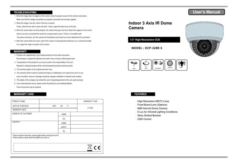 Commax DCP-328R-S User manual