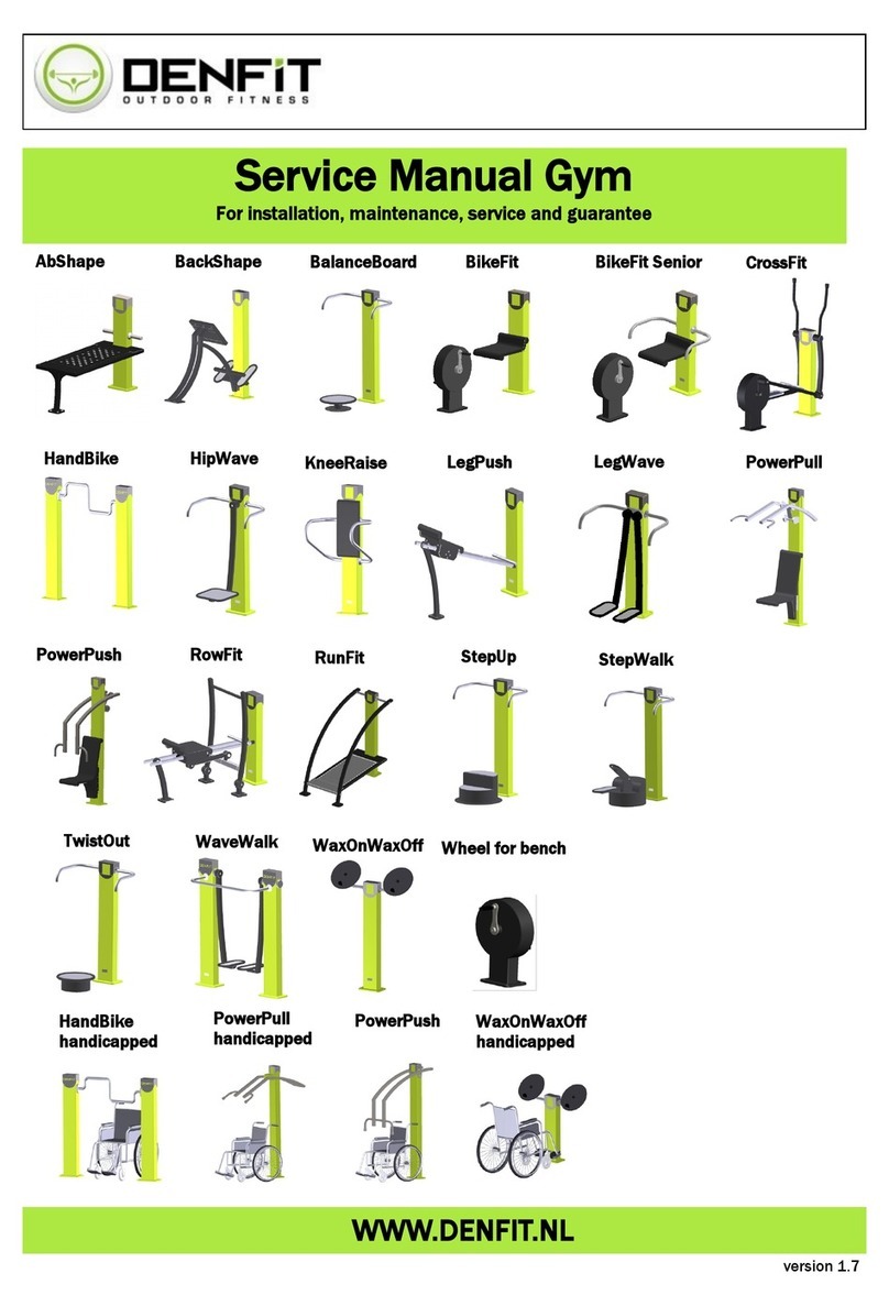 Denfit AbShape Service manual