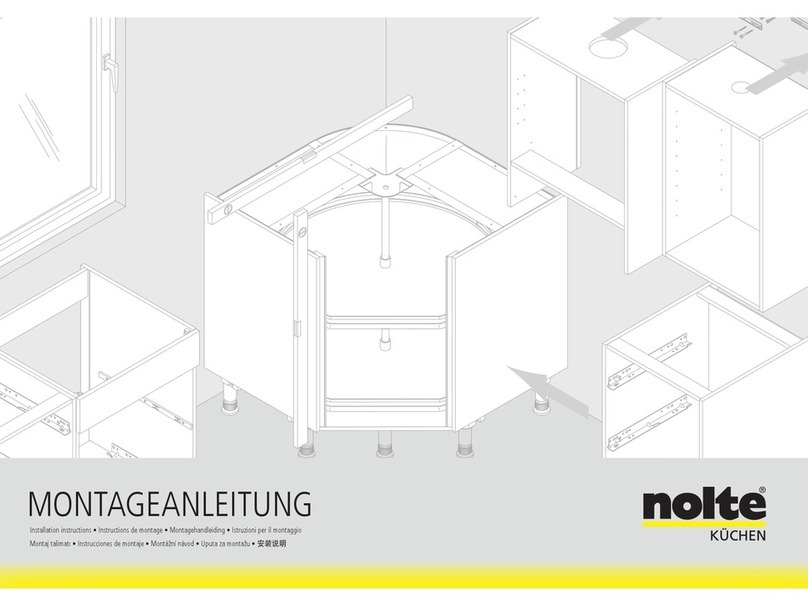 Nolte Kuchen UHZ60 Instalation instructions