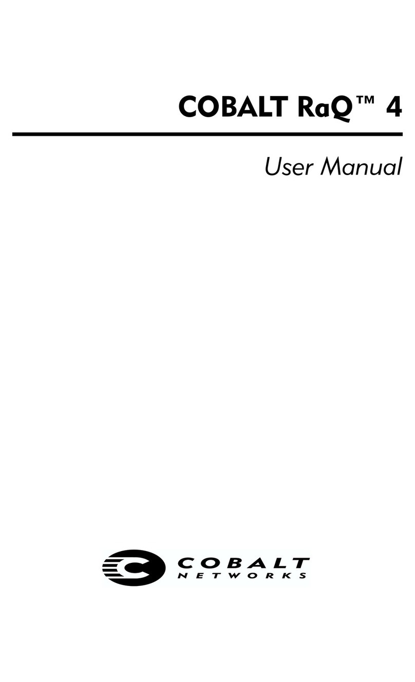 Cobalt Digital Inc RaQ 4 user manual