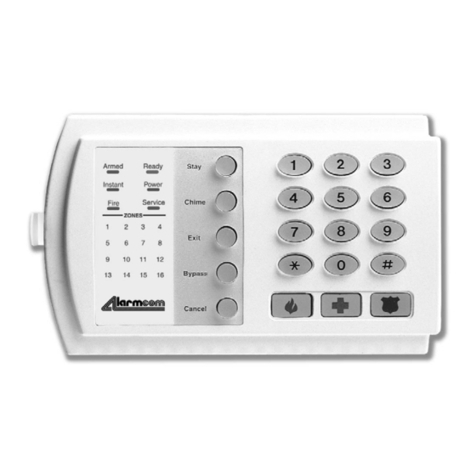 CADDX NetworX NX-8 user manual