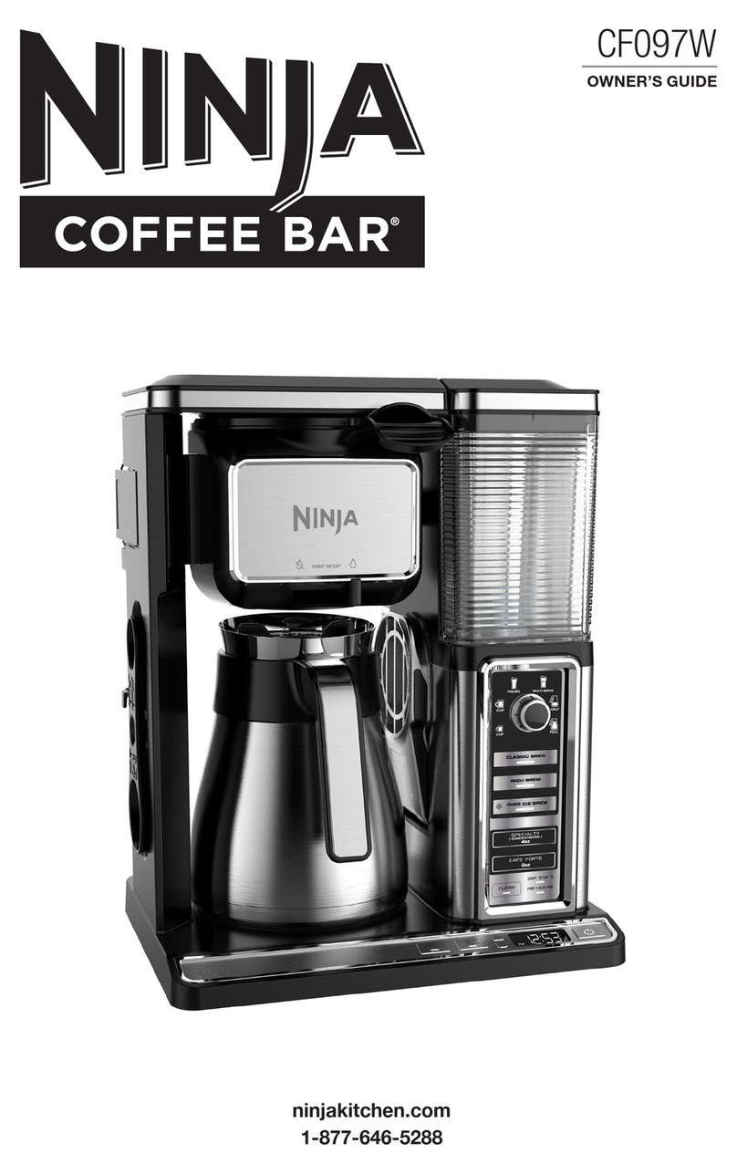 SharkNinja Operating Ninja Coffee Bar owner's guide