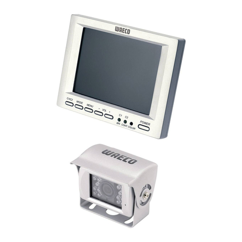 Waeco PerfectView LCD250 Installation and operating manual
