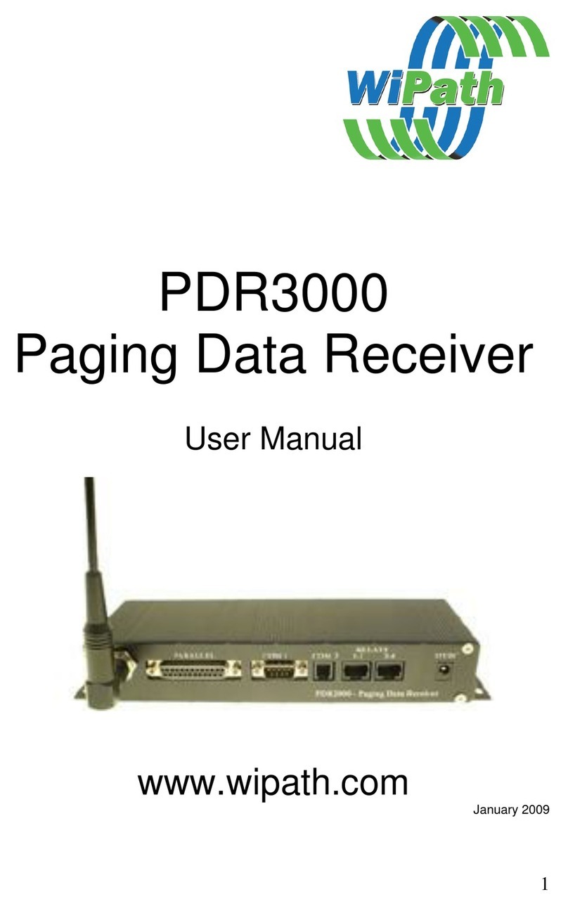 WiPath PDR3000 user manual