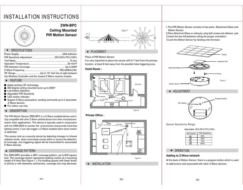 Z-Wave ZWN-BPC installation instructions