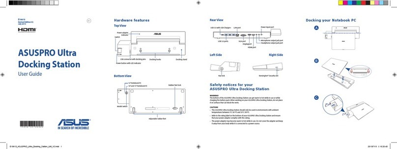 Asus ASUSPRO Ultra User manual Asus ASUSPRO Ultra User manual