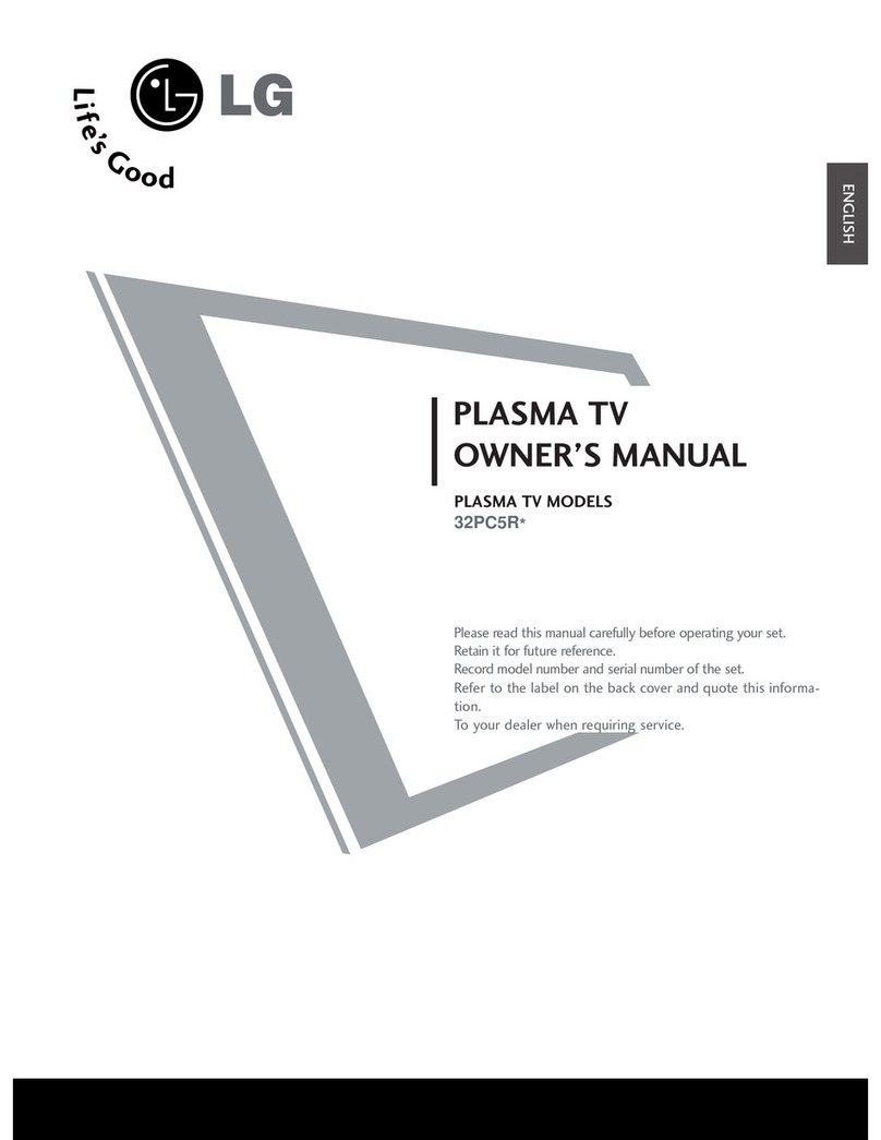 LG 32PC5RVC-TB User manual