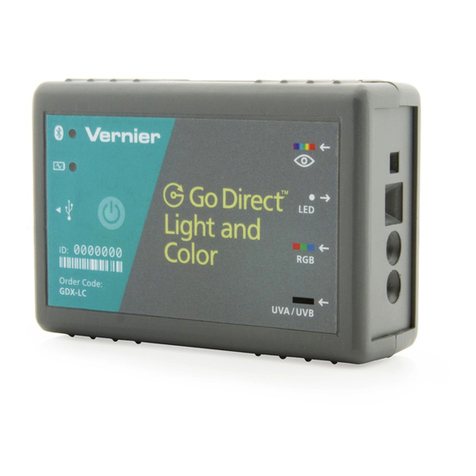 Vernier Go Direct Light and Color GDX-LC manual