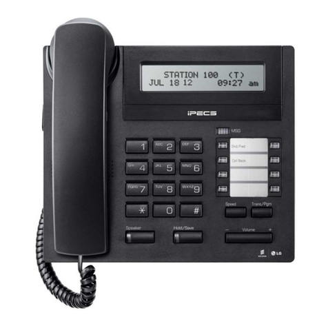 LG-Ericsson LDP-7008D User manual