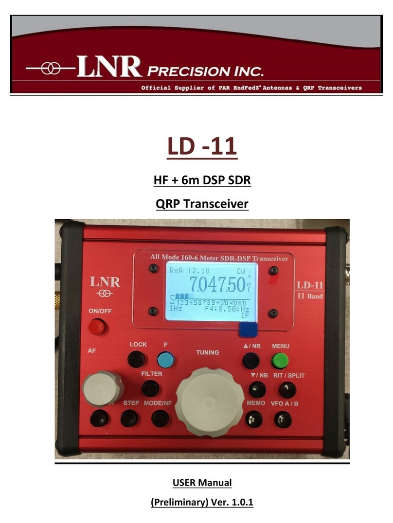 LNR LD-11 User manual
