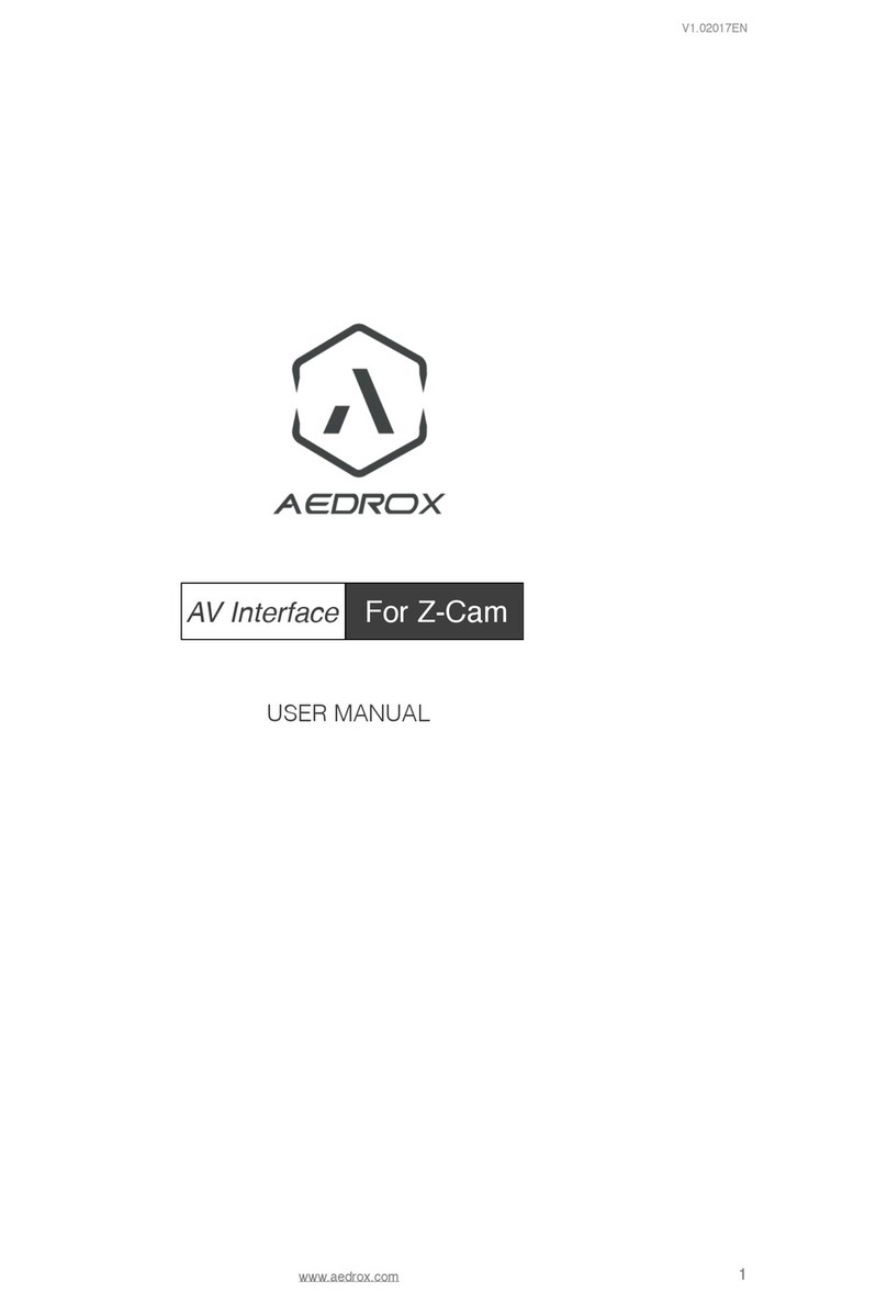 Aedrox Z-Cam E1 user manual