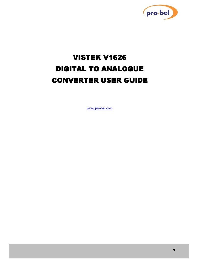 VISTEK V1626 user guide VISTEK V1626 user guide
