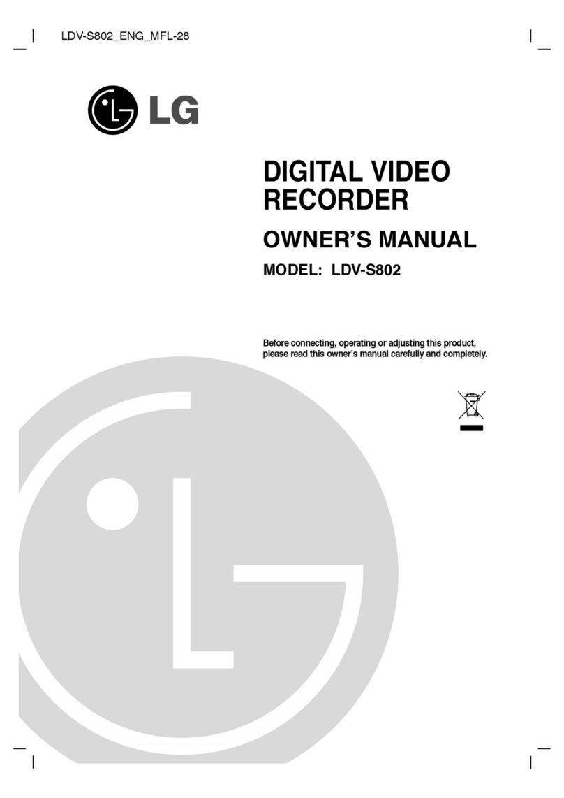 LG LDV-S802 User manual