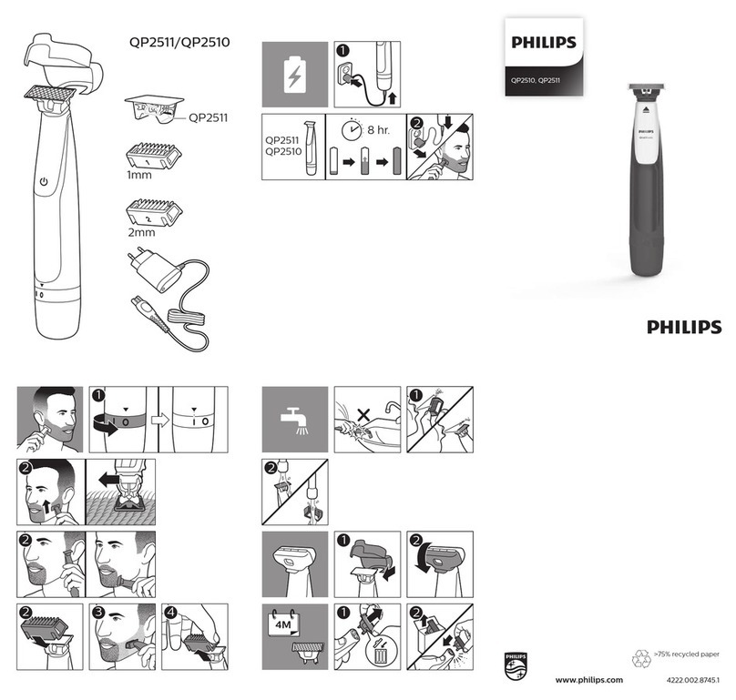 Philips QP2510 user guide
