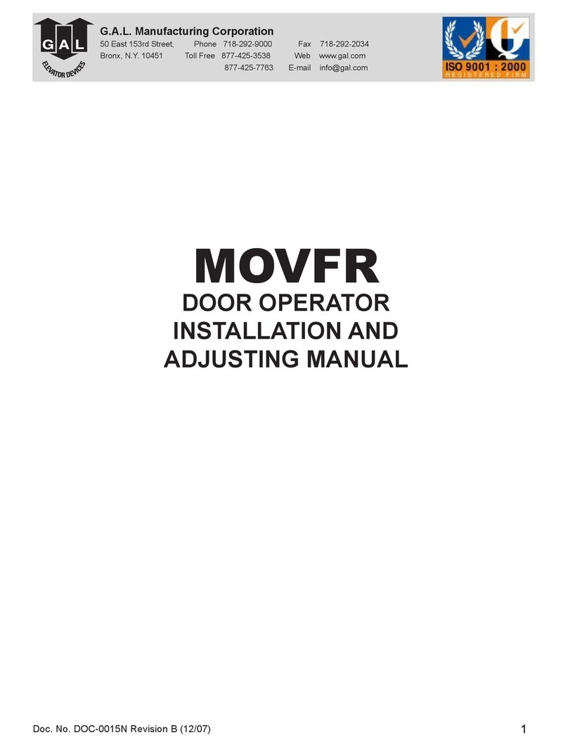 GAL MOVFR installation manual