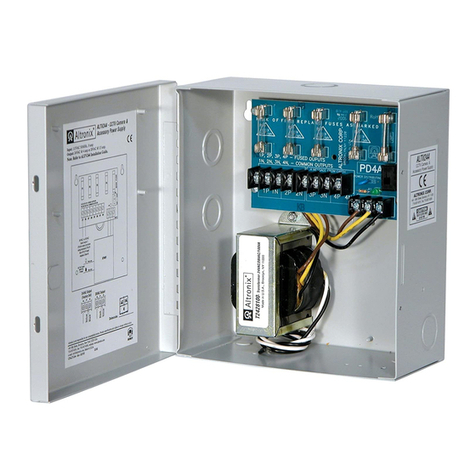 Altronix ALTV244 User manual
