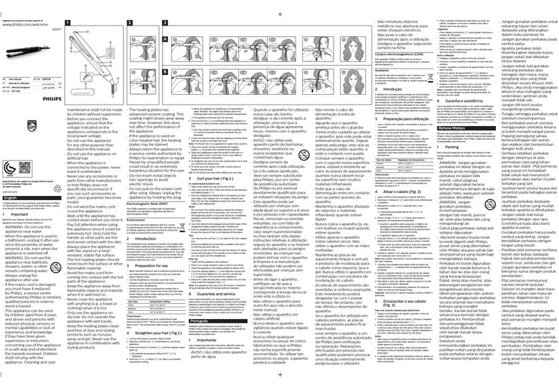Philips BHS677 user manual