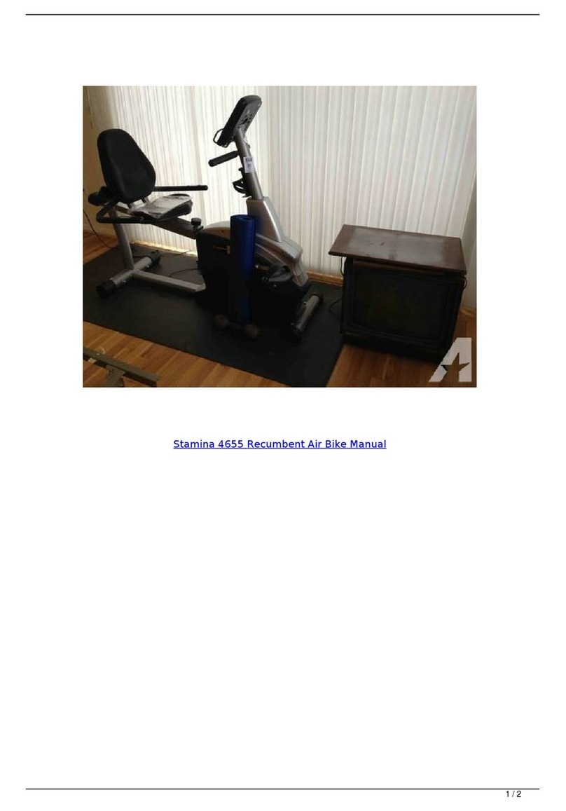 Stamina 4655 User manual