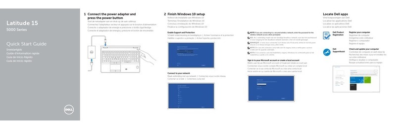 Dell 5000 Series Quick start up guide