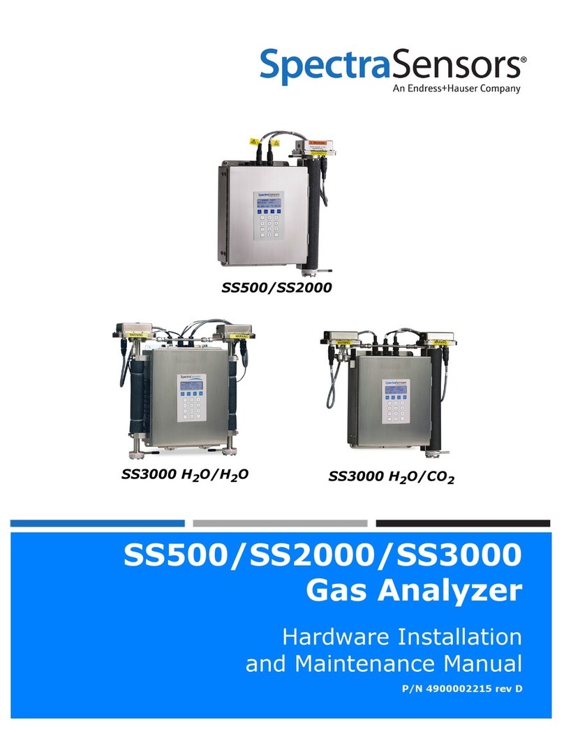 Spectrasensors SS500 Manual
