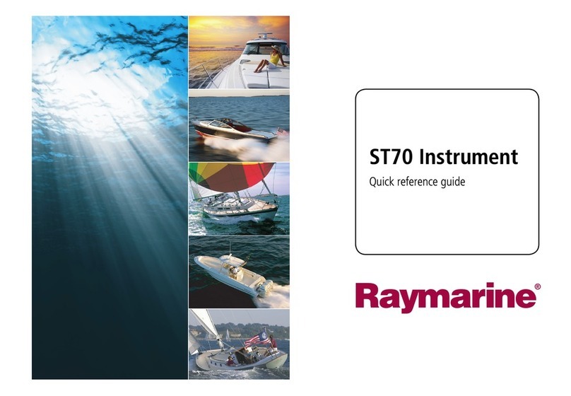 Raymarine ST70 Instrument User manual