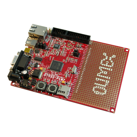 OLIMEX STM32-P107 User manual