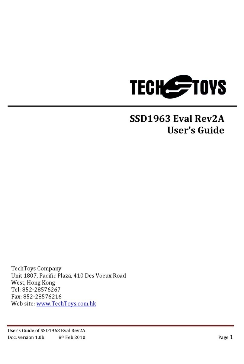 TechToyS SSD1963 Eval Rev2A user guide