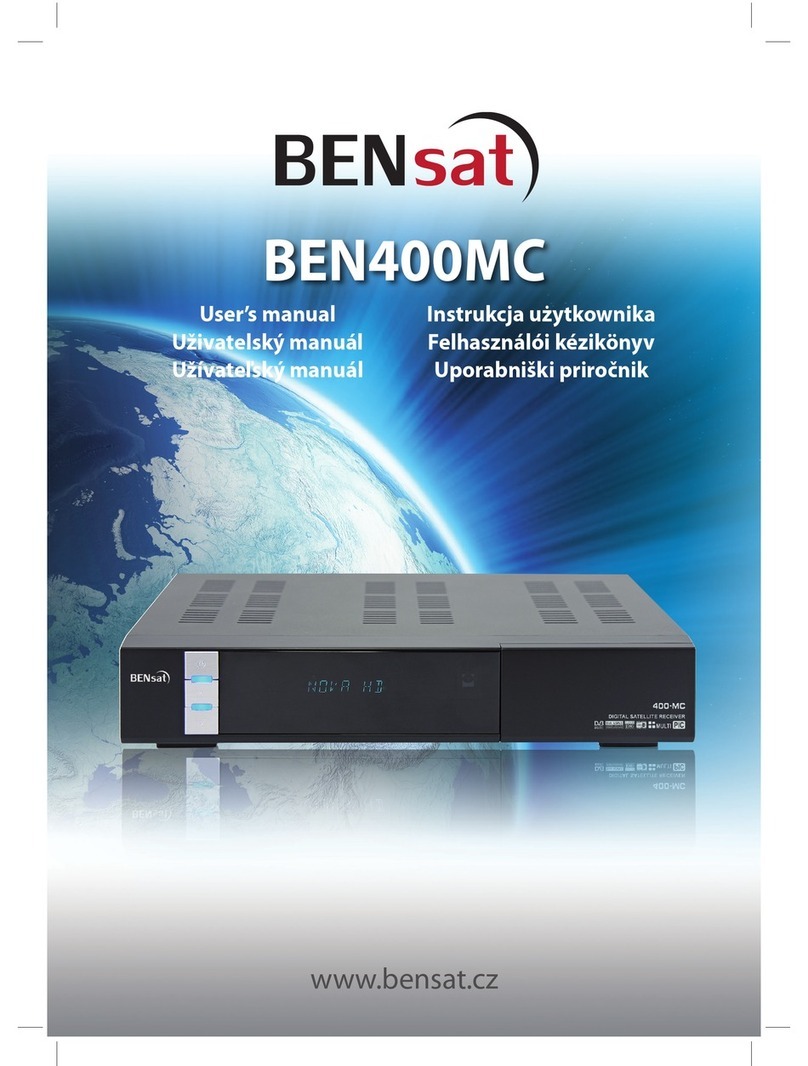 bensat BEN400MC User manual