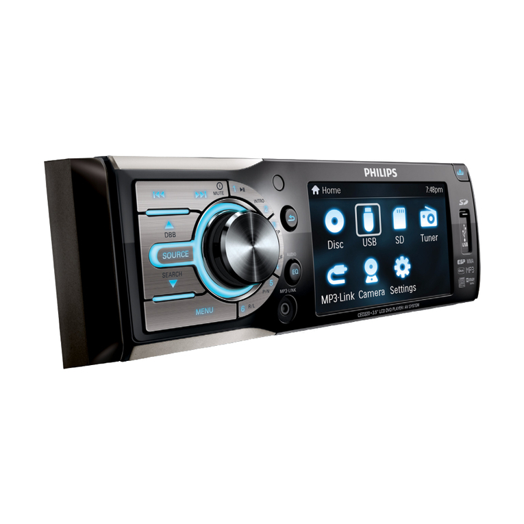 Philips CED320/55 Service manual