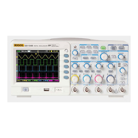 Rigol DS1102/4B User manual