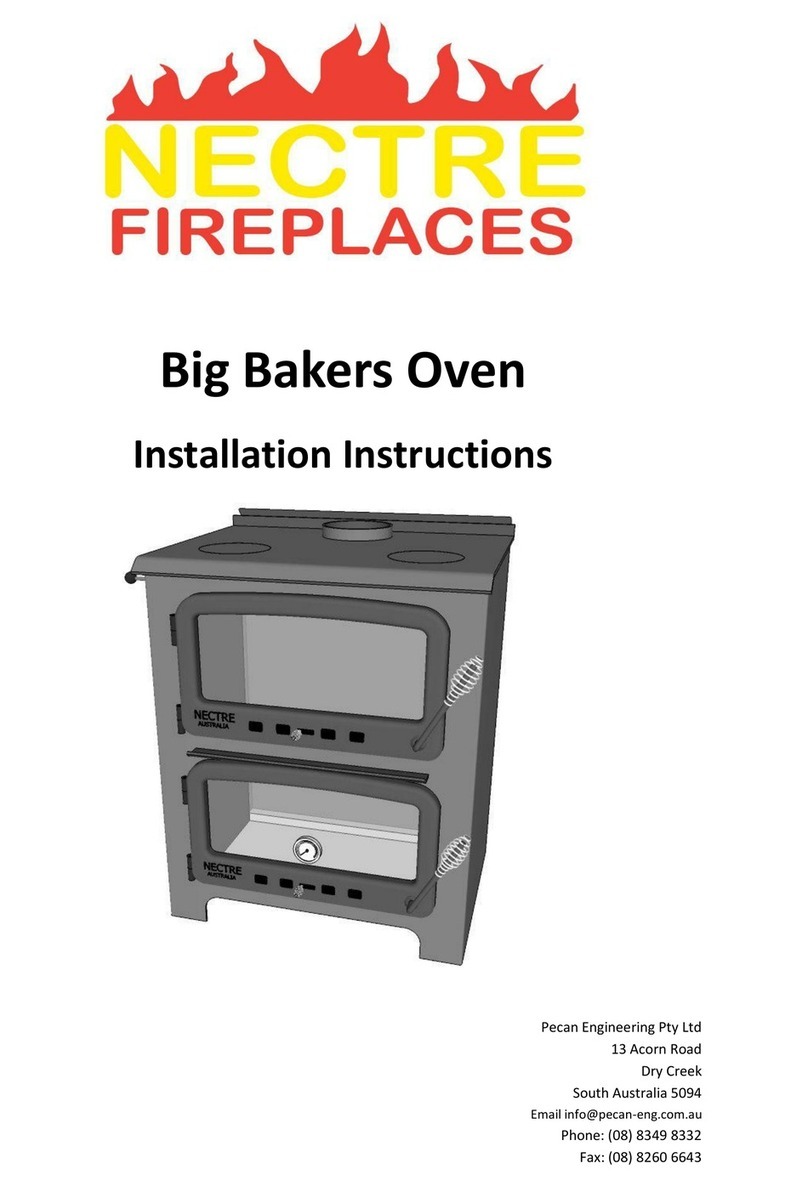 Nectre Fireplaces Big Bakers installation instructions Nectre Fireplaces Big Bakers installation instructions
