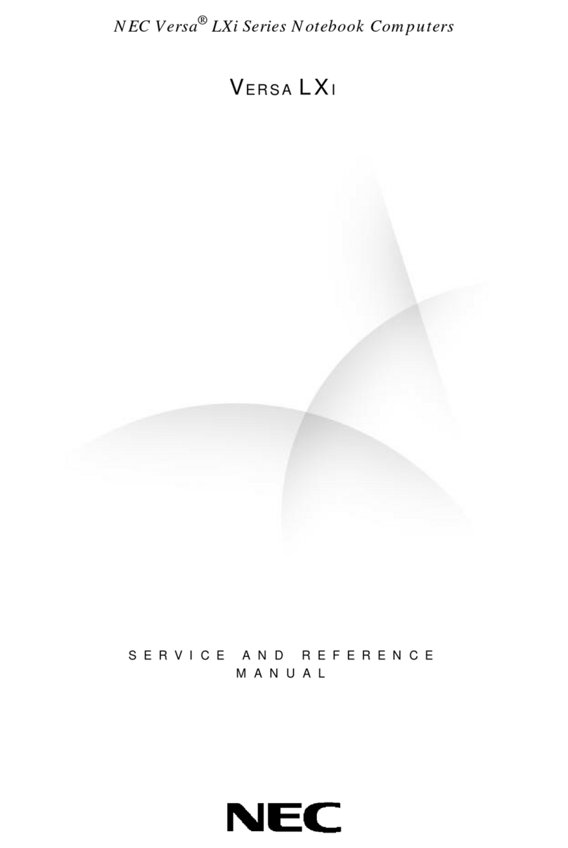 NEC Versa LXi Series User manual