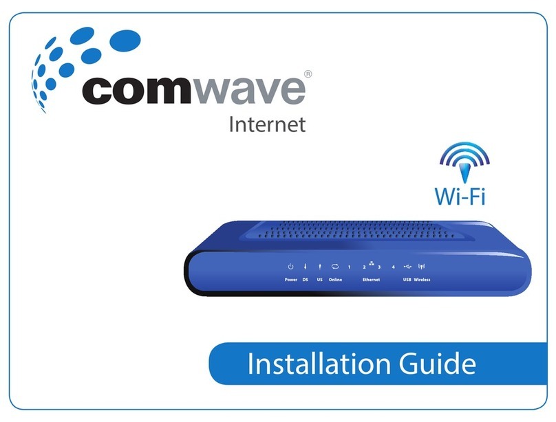 comwave DCW775 installation guide
