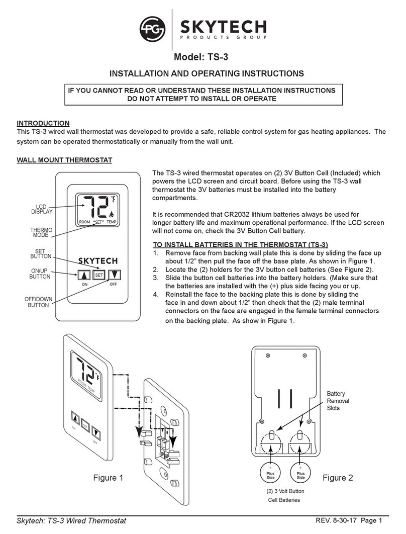 Skytech TS-3 User manual