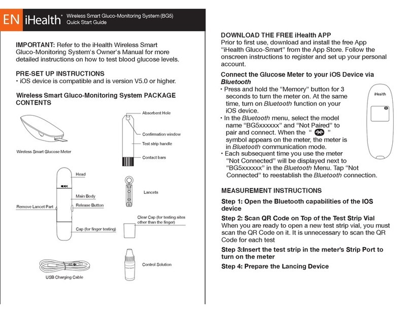 iHealth BG5 quick start guide
