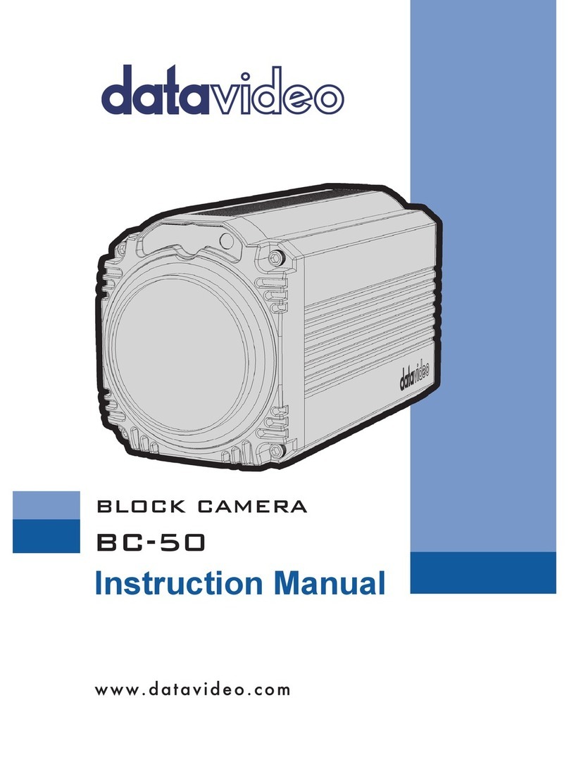 Data Video BC-50 instruction manual