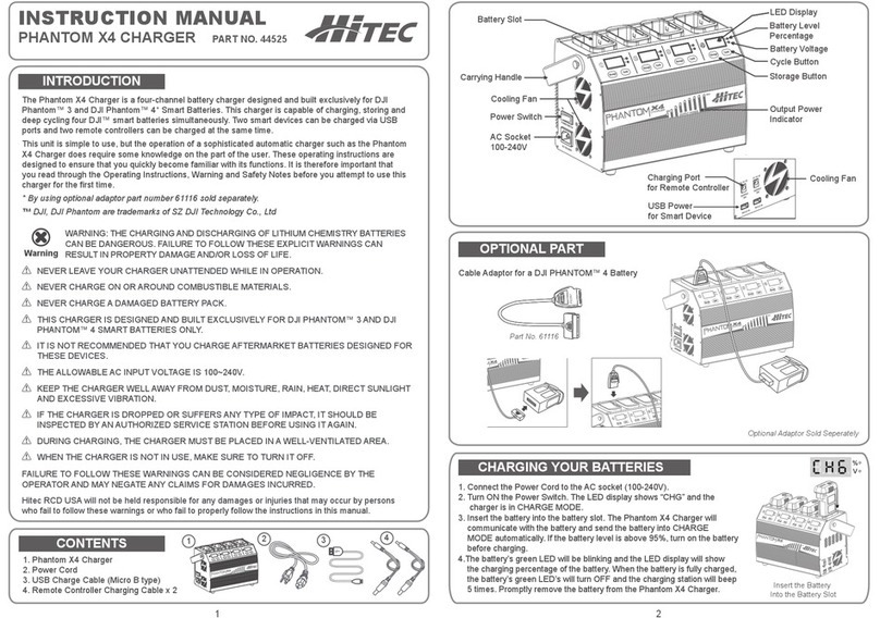 Hi-Tec 44525 instruction manual