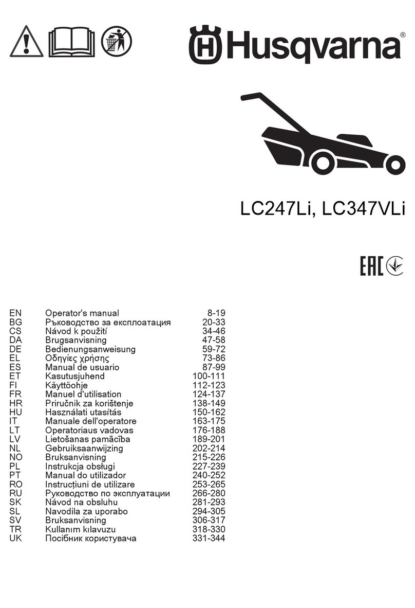 Husqvarna LC247Li Operator's manual