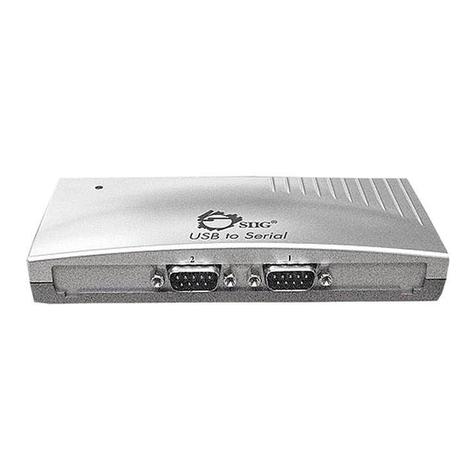 SIIG JU-HS2012-S4 Quick installation guide
