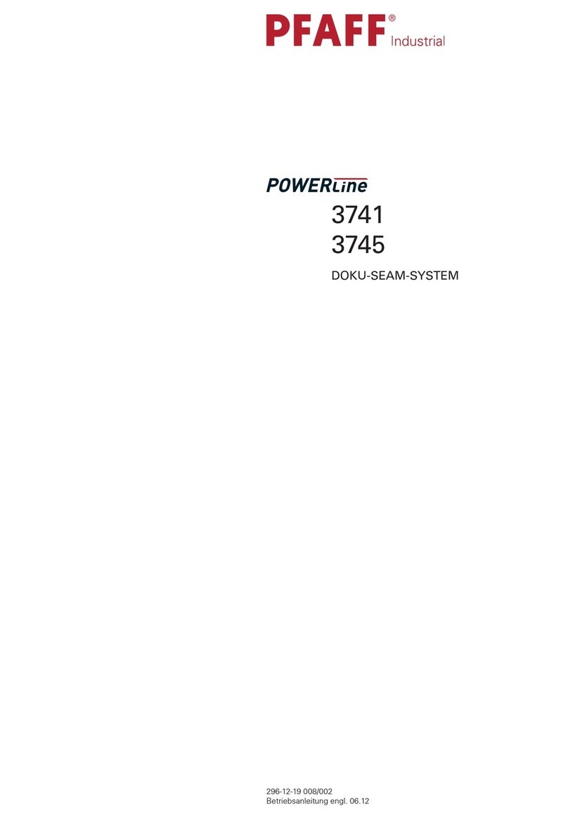 Pfaff POWERLINE 3741 User manual