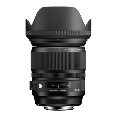 Sigma 24-105mm  F4 DG OS HSM User manual
