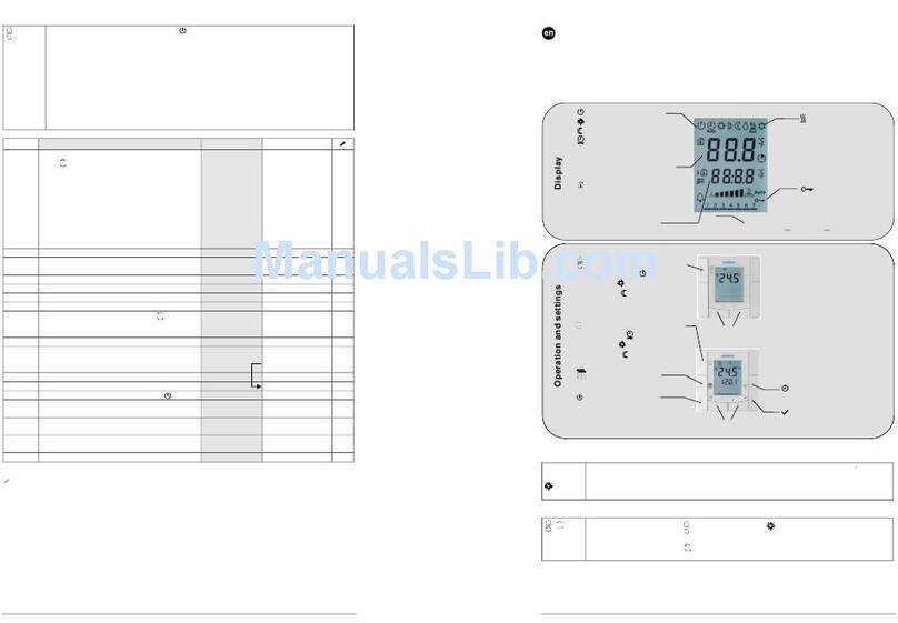 Siemens RDE410/EH User manual