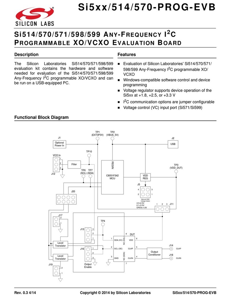 Silicon Laboratories Si514 User manual