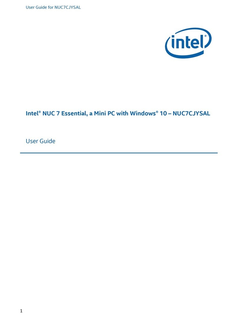 Intel NUC7CJYSAL User manual