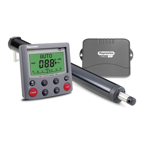 Raymarine SmartPilot X-5 ST6002 Controller Quick reference guide
