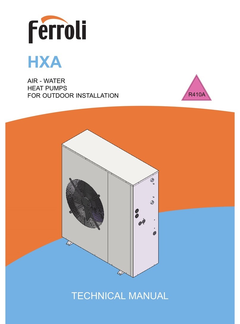 Ferroli HXA SERIES User manual