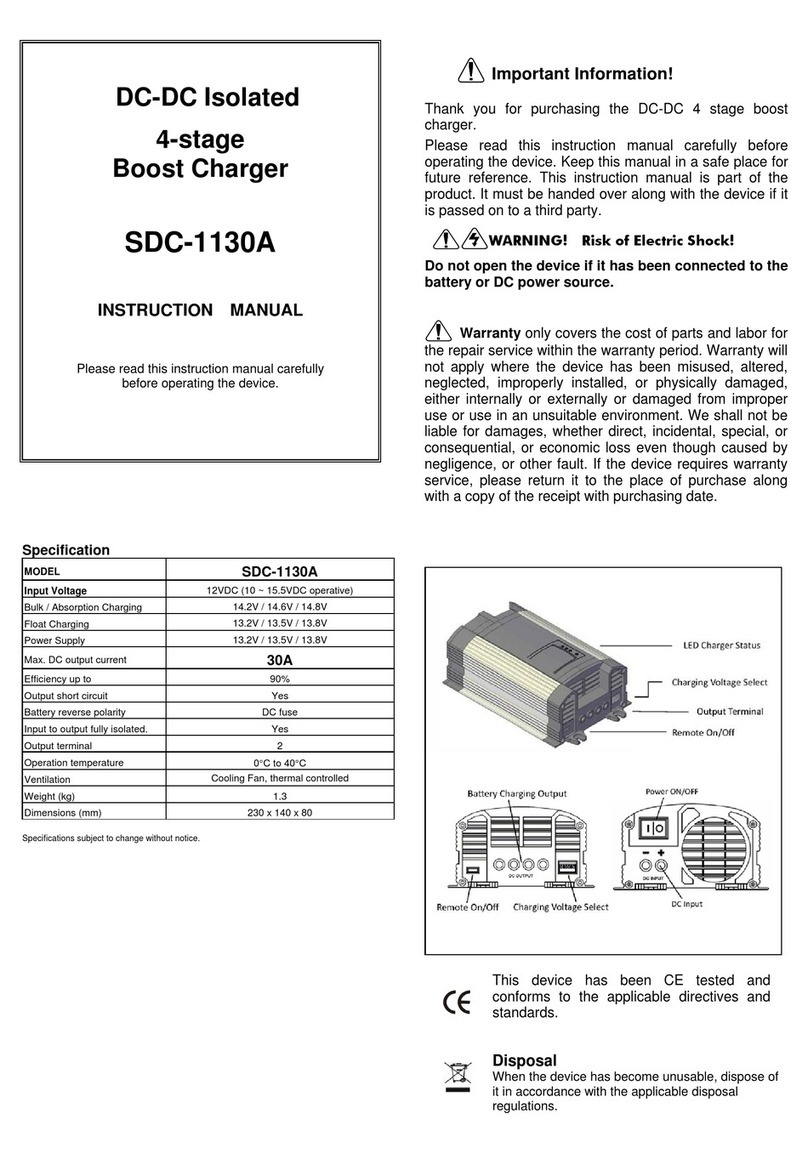 Motormate SDC-1130A instruction manual